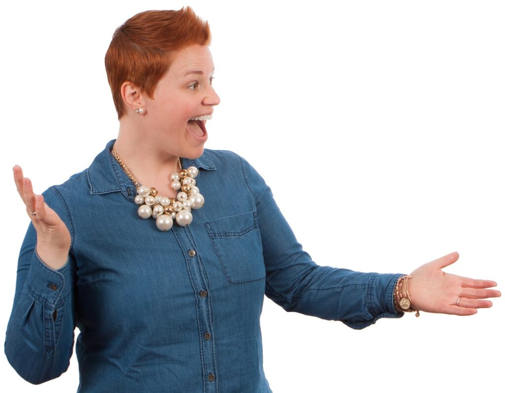 woman - guiding you to form